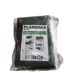 Plandeka 10m x12m zielona (gr.110)